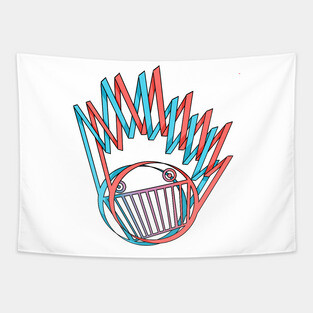 Ween 3D Boognish Tapestry