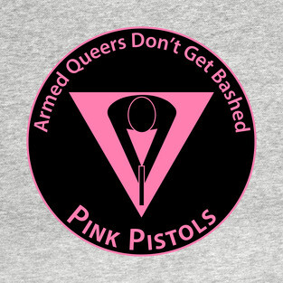Pink Pistols - Patch Version T-Shirt