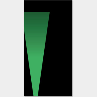 Minimalist Green Lantern Posters and Art