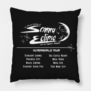 The Sonny Side of Entertainment Pillow