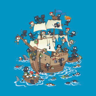 Ninja Attack! T-Shirt