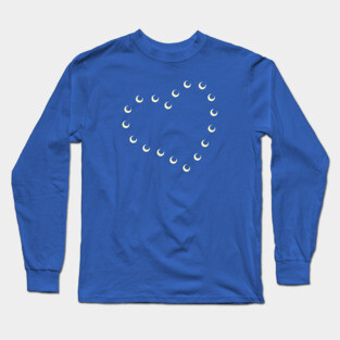 Solar Eclipse of the Heart Long Sleeve T-Shirt