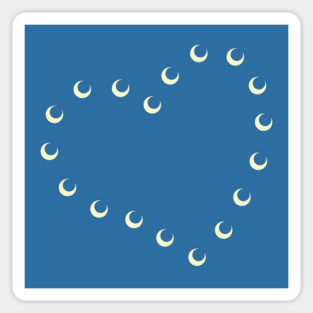 Solar Eclipse of the Heart Sticker