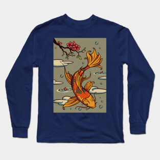 Koi Fish Long Sleeve T-Shirt