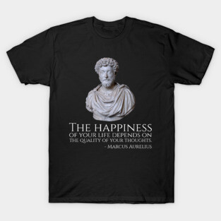 Emperor Marcus Aurelius Stoic Quote - Ancient Rome Stoicism Quote T-Shirt
