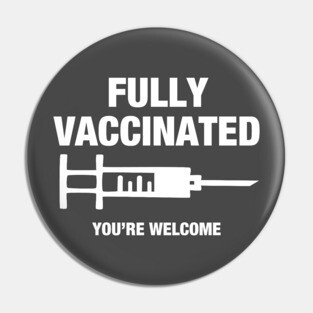 Fully Vaccinated Pin