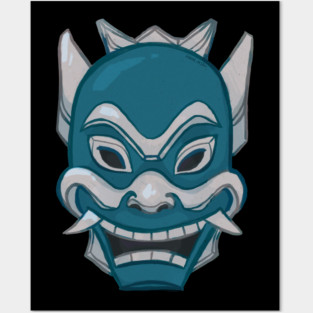 blue spirit zuko Posters and Art