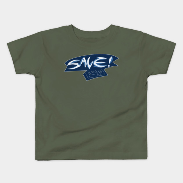 SAVE! Kids T-Shirt by droidmonkey