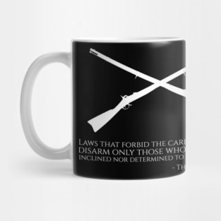 Founding Father Thomas Jefferson Quote - American History Mug