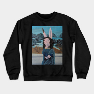 Mona Lisa Rappig Crewneck Sweatshirt