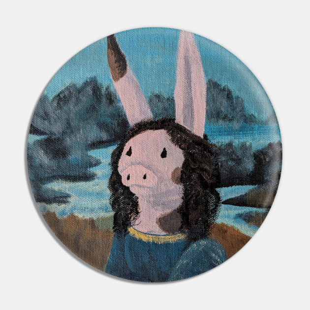 Mona Lisa Rappig Pin by DeguArts