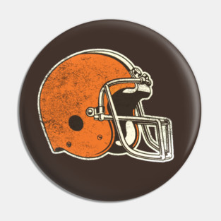 80's Browns Helmet [Vintage Distressed] Pin