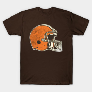 80's Browns Helmet [Vintage Distressed] T-Shirt