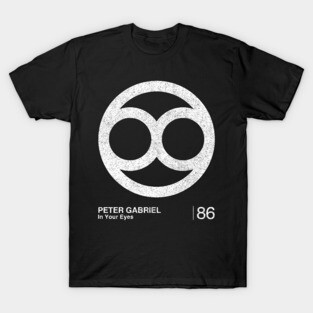 Peter Gabriel / Minimalist Graphic Design Fan T-Shirt