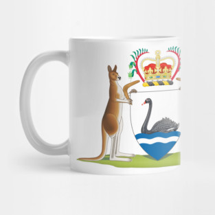 Coat of arms of Western Australia Mug