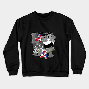 Labor-Day-holiday Crewneck Sweatshirt