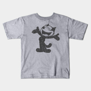Felix The Cat Smiling - Vintage Retro Kids T-Shirt