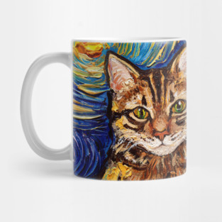 Brown Tabby Night Mug