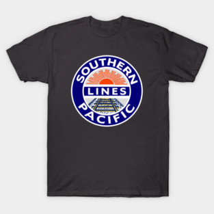 Southern Pacific Lines - Railway Logo T-Shirt