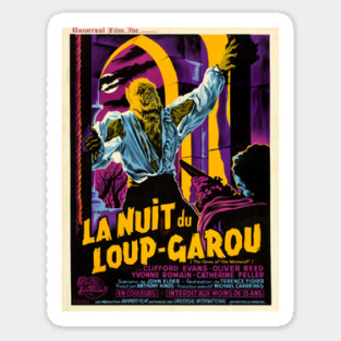 Night of the Loup-Garou Sticker