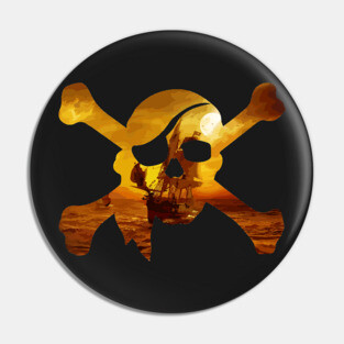 Pirate Halloween Costume Pin