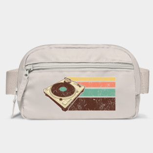 Vintage distressed DJ turntable Bag