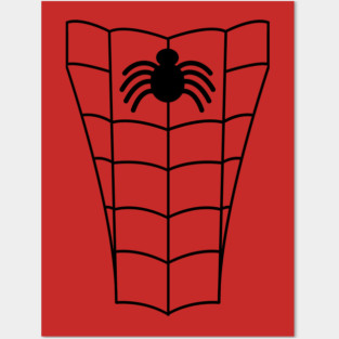 Spider simple symbols Posters and Art