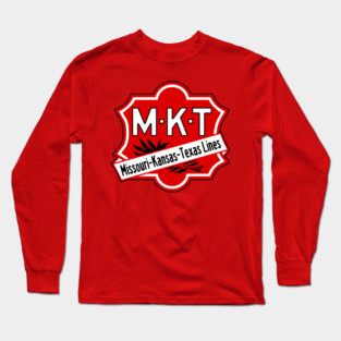 MKT- Missouri–Kansas–Texas "the Katy" Railroad Long Sleeve T-Shirt