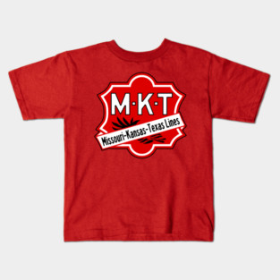 MKT- Missouri–Kansas–Texas "the Katy" Railroad Kids T-Shirt