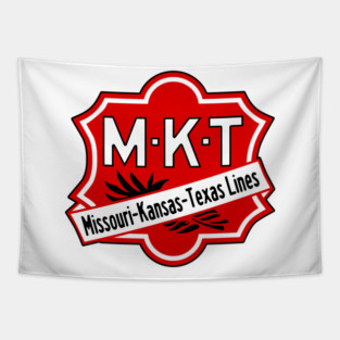 MKT- Missouri–Kansas–Texas "the Katy" Railroad Tapestry