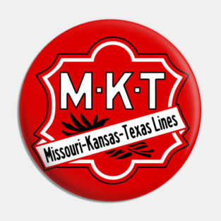 MKT- Missouri–Kansas–Texas "the Katy" Railroad Pin