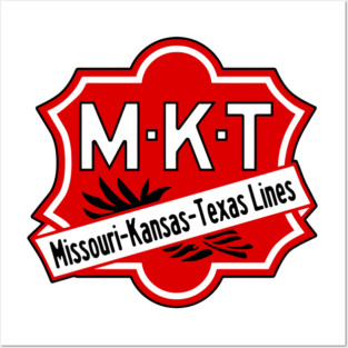 MKT- Missouri–Kansas–Texas "the Katy" Railroad Posters and Art