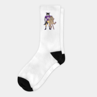 Huskies vs Cougars Socks