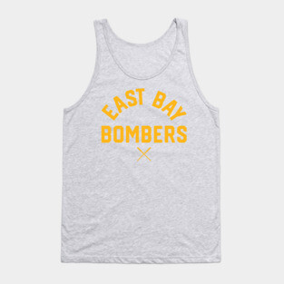 Oakland 'East Bay Bombers' Baseball Fan T-Shirt: Sport Your East Bay Pride with a Bold Baseball Twist! Tank Top