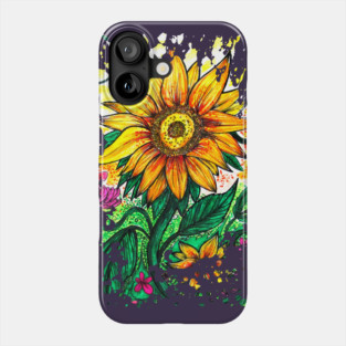 Sunflower Phone Case