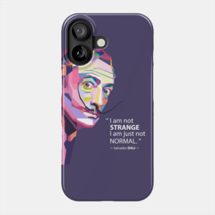 Best quotes from salvador dali in WPAP Phone Case
