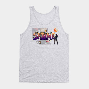 SWR #SabineWren Skater Graffiti v1 Tank Top