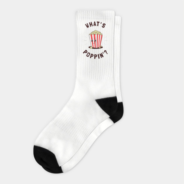 What's Poppin' Socks by dumbshirts