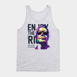 Bourdain pop art Tank Top