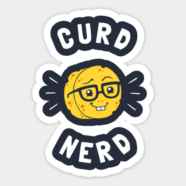 Curd Nerd Magnet by dumbshirts