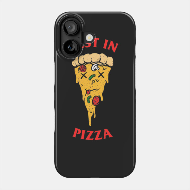 Rest In Pizza Phone Case by dumbshirts