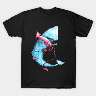 Squid vs Whale T-Shirt