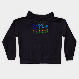 Math Is Beautiful Kids Hoodie