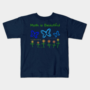 Math Is Beautiful Kids T-Shirt