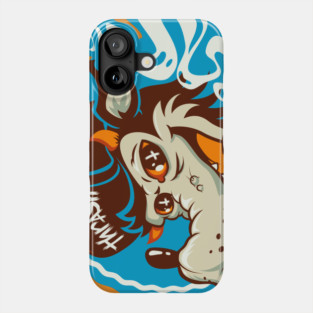 Lowbrow Thrasher Wolf Phone Case