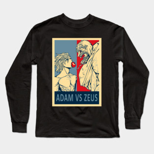 Record of Ragnarok - Adam Vs Zeus Poster V.1 Long Sleeve T-Shirt