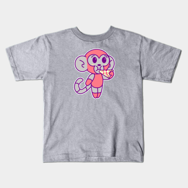 D-MO PIZZA Kids T-Shirt by droidmonkey