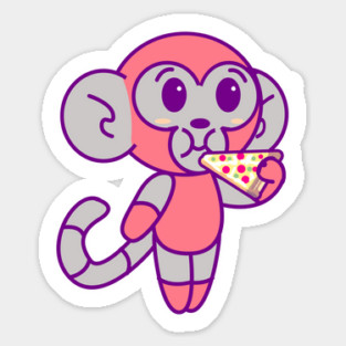 D-MO PIZZA Sticker