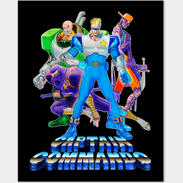 希少　キャプテンコマンドー　CAPTAIN COMMANDO　販促ポスター 希少 キャプテンコマンドー CAPTAIN COMMANDO 販促ポスター 希少