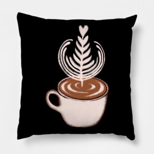 Latte Plant Pillow